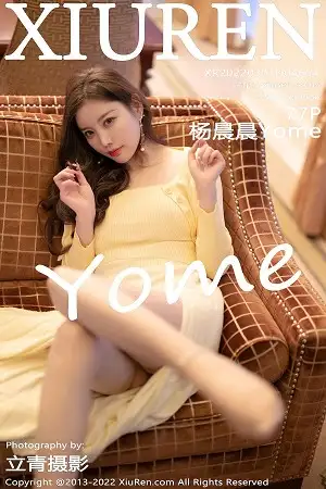 [XiuRen秀人网]No.4654 女神杨晨晨Yome淡黄色上衣配长裙原色丝袜秀完美身材诱惑写真77P