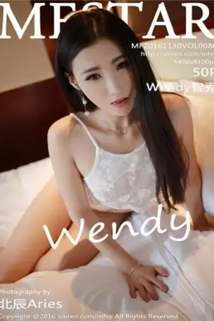 [MFStar模范学院]Vol.080 韩系美女Wendy智秀黑色情趣内衣秀白嫩肌肤妩媚迷人写真50P