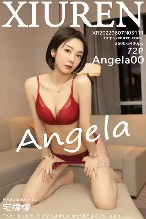 [XiuRen秀人网]No.5111 女神Angela小热巴女老板角色扮演半脱露红色蕾丝内衣诱惑写真72P