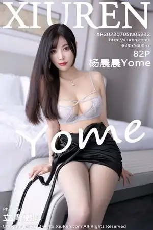 [XiuRen秀人网]No.5232 女神杨晨晨Yome浅灰色蕾丝内衣配超薄黑丝秀完美身材诱惑写真82P
