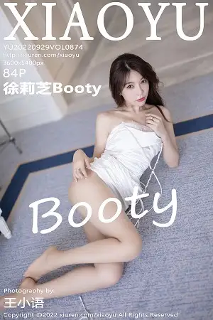 [XiaoYu画语界]Vol.874 女神徐莉芝Booty白色露肩连衣短裙露性感轻透内衣撩人诱惑写真84P