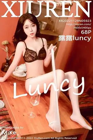 [XiuRen秀人网]No.5923 模特露露luncy酒店场景黑色蕾丝内衣秀曼妙身姿撩人诱惑写真68P