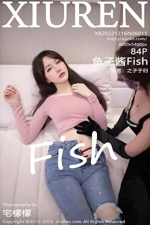 [XiuRen秀人网]No.6011 模特鱼子酱Fish粉色收身上衣配牛仔裤半脱秀曼妙身姿诱惑写真84P