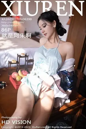 [XiuRen秀人网]No.6398 模特就是阿朱啊脱宫廷古装露蓝色睡衣秀曼妙绝美身姿诱惑写真86P