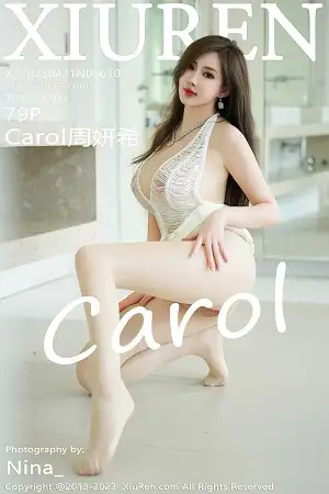 [XiuRen秀人网]No.6610 女神Carol周妍希性感白色轻透情趣服秀丰满身材惹火诱惑写真79P