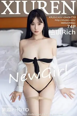 [XiuRen秀人网]No.6710 新人模特柚琪Rich性感白色轻透衣配黑短裙秀曼妙身姿诱惑写真74P