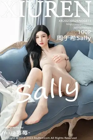 [XiuRen秀人网]No.6811 女神周于希Sally性感吊带短裙配超薄肉丝秀曼妙身姿诱惑写真100P