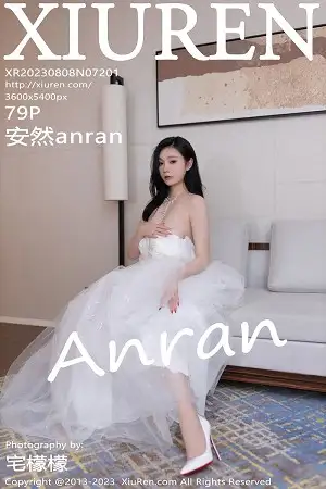 [XiuRen秀人网]No.7201 模特安然anran私房脱性感白色婚纱长裙秀惹火身材撩人诱惑写真79P