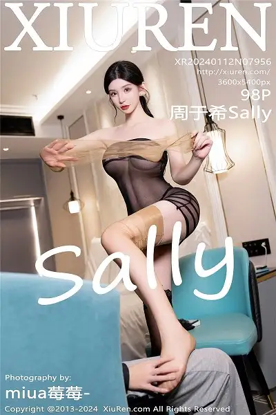 [XiuRen秀人网]No.7956 女神周于希Sally性感深色上衣露超薄黑丝秀惹火身材撩人诱惑写真98P