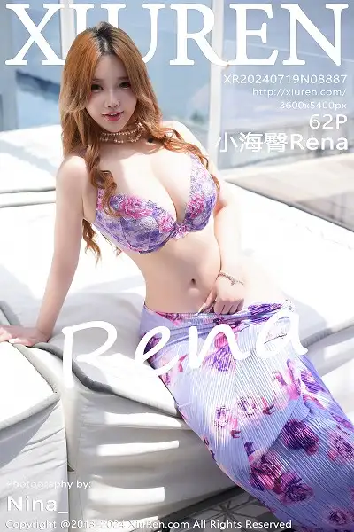 [XiuRen秀人网]No.8887 模特小海臀Rena性感紫色服饰露紫色泳装秀丰满身材撩人诱惑写真62P