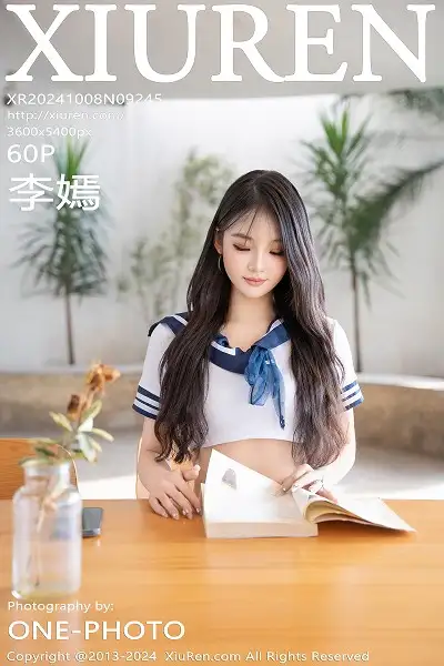 [XiuRen秀人网]No.9245 新人模特李嫣性感情趣学妹制服露豹纹内衣秀丰腴身姿诱惑写真60P
