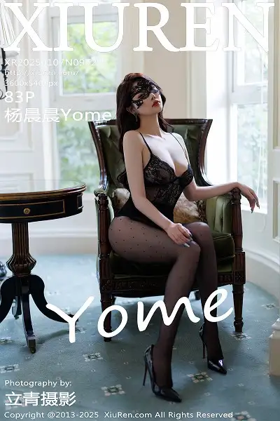 [XiuRen秀人网]No.9722 女神杨晨晨Yome性感白色情趣内衣配白丝吊袜秀丰腴身材诱惑写真83P