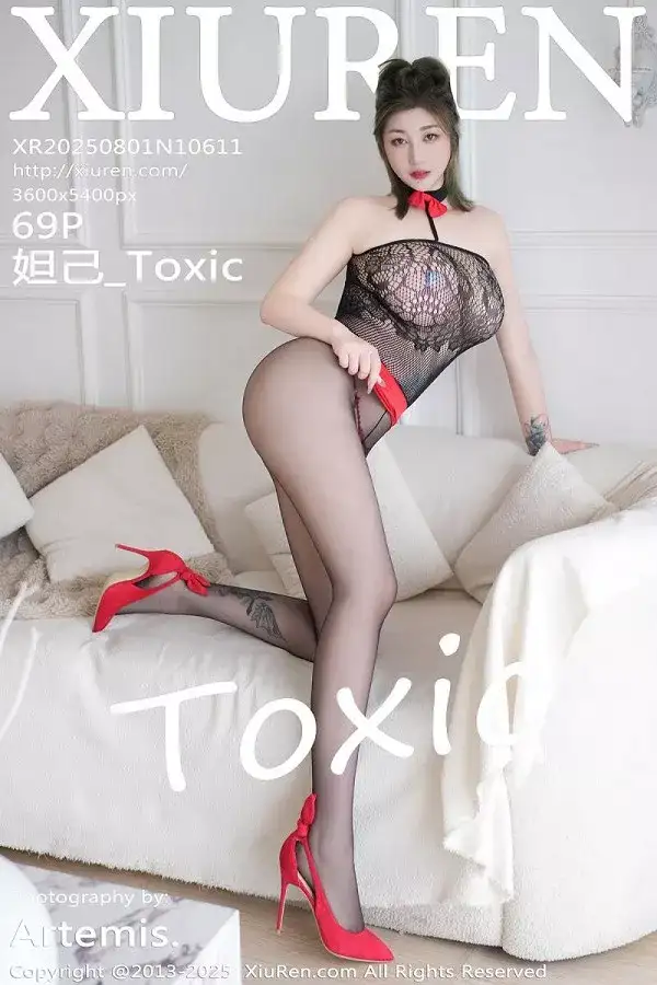 [XiuRen秀人网]No.10611 女神妲己 Toxic性感黑色情趣内衣+粉色情趣服饰秀翘臀诱惑写真69P