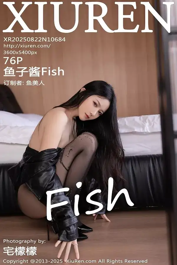 [XiuRen秀人网]No.10684 模特鱼子酱Fish黑色高叉连体衣配超薄黑丝秀曼妙身材诱惑写真76P