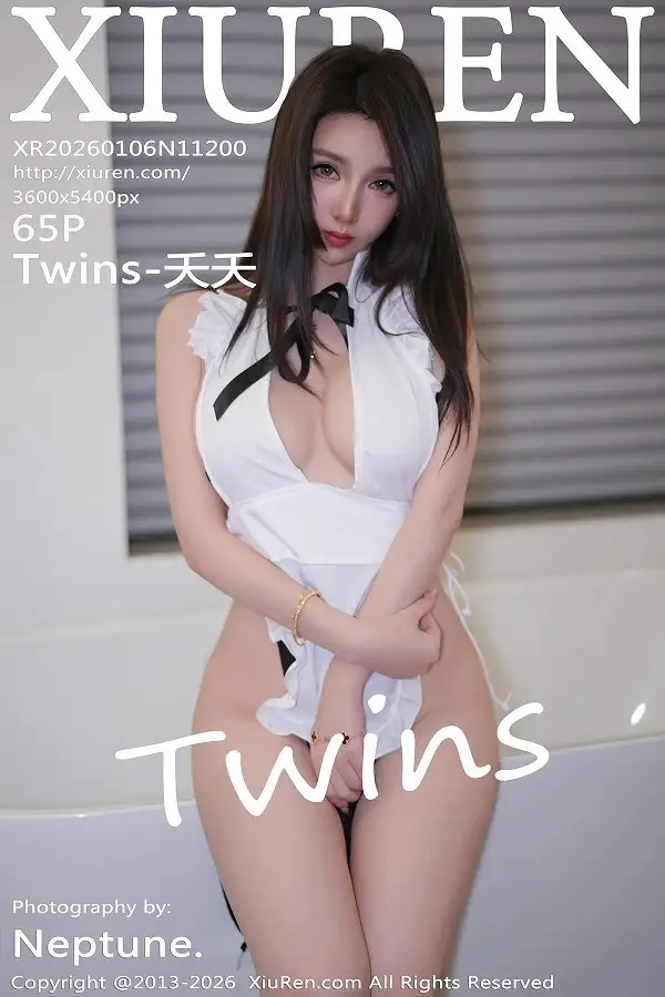 [XiuRen秀人网]No.11200 模特Twins-夭夭性感女仆情趣服饰配灰丝吊袜秀曼妙身姿诱惑写真65P