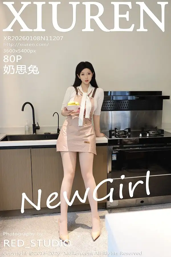 [XiuRen秀人网]No.11207 新人模特奶思兔性感黑色情趣内衣配超薄肉丝秀丰满身材诱惑写真80P