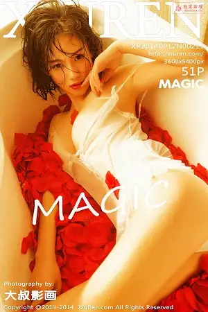 [XiuRen秀人网]No.213 秀人美模MAGIC浴缸里花瓣浴大尺度撩人极致诱惑写真8P