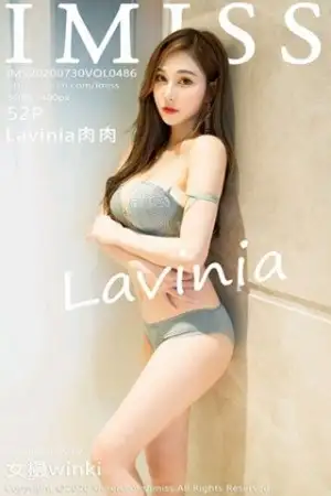 [IMISS爱蜜社]Vol.486 女神Lavinia肉私房脱低胸吊裙露性感内衣秀完美身材诱惑写真52P