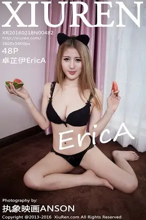 [XiuRen秀人网]No.482 波神嫩模卓芷伊EricA居家私房内衣系列豪乳美臀诱惑写真48P