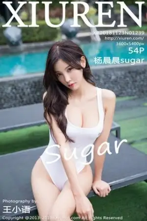[XiuRen秀人网]No.1239 女神杨晨晨sugar泳池边白色连体比基尼秀完美身材性感写真54P