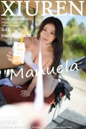 [XiuRen秀人网]No.1859 女神Manuela玛鲁娜美国旅拍户外性感白色内衣秀丰乳肥臀诱惑写真44P