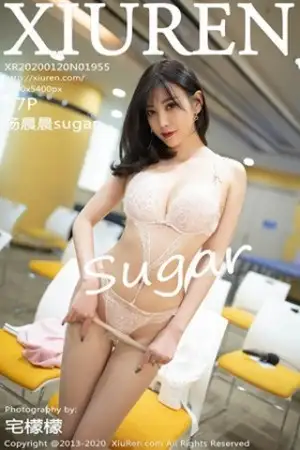 [XiuRen秀人网]No.1955 女神杨晨晨sugar女记者主题粉色内衣配肉丝袜惹火诱惑写真67P