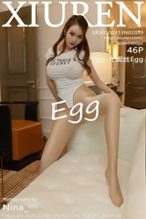 [XiuRen秀人网]No.2059 女神Egg-尤妮丝私房透视内衣配无内闪亮肉丝秀火辣身材诱惑写真46P