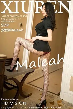 [XiuRen秀人网]No.2197 嫩模安然Maleah私房黑丝制服半脱露性感内衣火辣身材诱惑写真97P