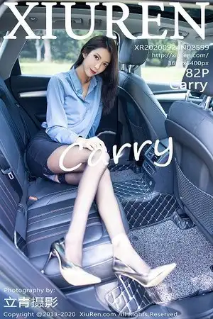 [XiuRen秀人网]No.2599 气质美女Carry香车美人车拍主题性感内衣配黑丝袜极致魅惑写真82P