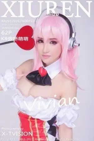 [XiuRen秀人网]No.722 嫩模K8傲娇萌萌Vivian浴室里全裸上身手遮豪乳诱惑写真62P