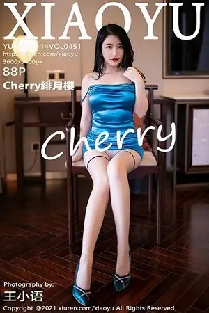 [XiaoYu画语界]Vol.451 女神绯月樱-Cherry西双版纳旅拍淡雅蓝色吊裙完美诱惑写真88P