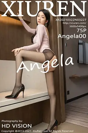 [XiuRen秀人网]No.3227 女神Angela小热巴尾随视觉主题连体衣配开档黑丝裤袜诱惑写真75P