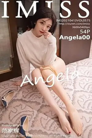 [IMISS爱蜜社]Vol.575 女神Angela00职场制服主题私房浴室粉色睡衣湿身诱惑写真54P