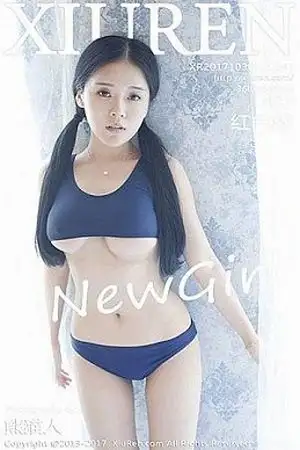 [XiuRen秀人网]No.841 巨乳嫩模红气球分体死库水加黑色蕾丝内衣爆乳诱惑写真49P