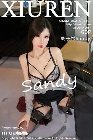 [XiuRen秀人网]No.3490 女神周于希Sandy杭州心愿旅拍性感内衣配蕾丝吊袜诱惑写真60P