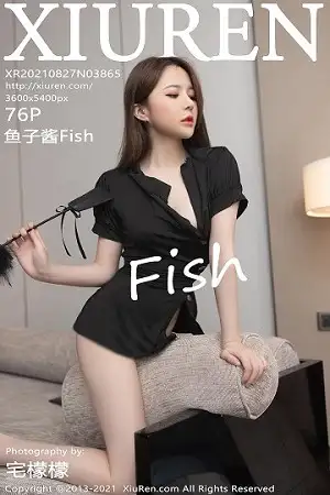 [XiuRen秀人网]No.3865 模特鱼子酱Fish暗黑护士主题黑色服饰配开档黑丝渔网魅惑写真76P