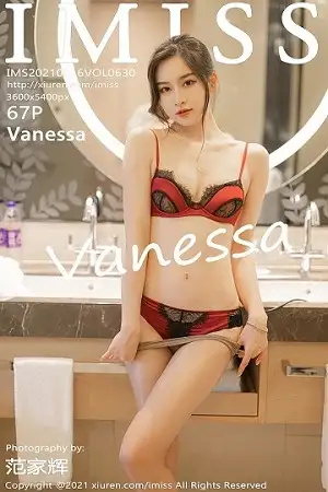 [IMISS爱蜜社]Vol.630 气质美女Vanessa私房半脱露性感透视内衣秀完美身材诱惑写真67P